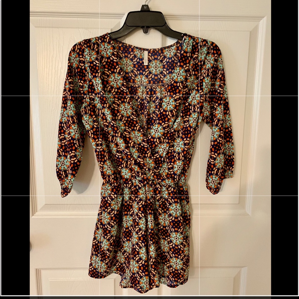 Fun Patterned Romper